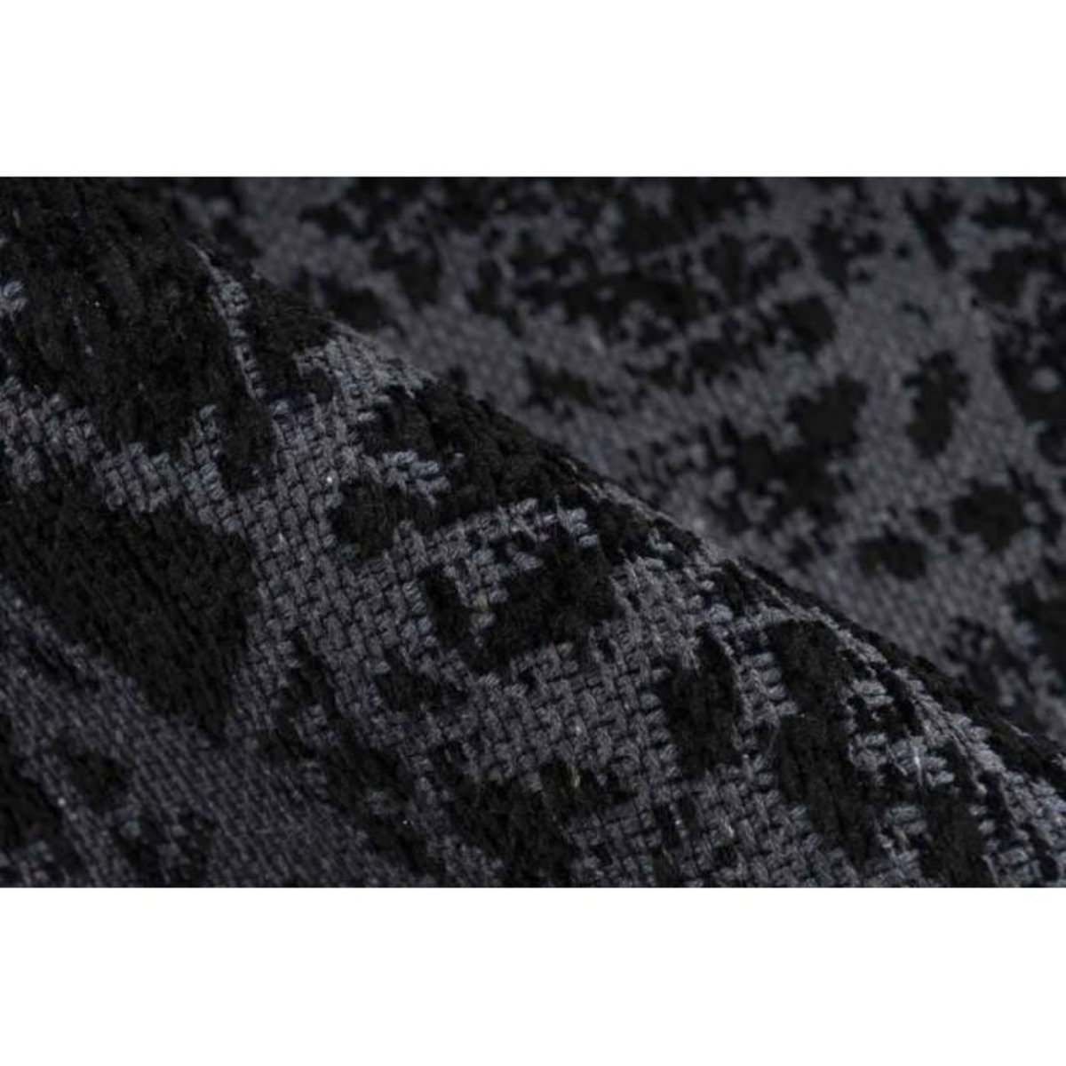 Paris Prix Tapis Tissé à Poils Courts Vintage  Kalevi  Gris