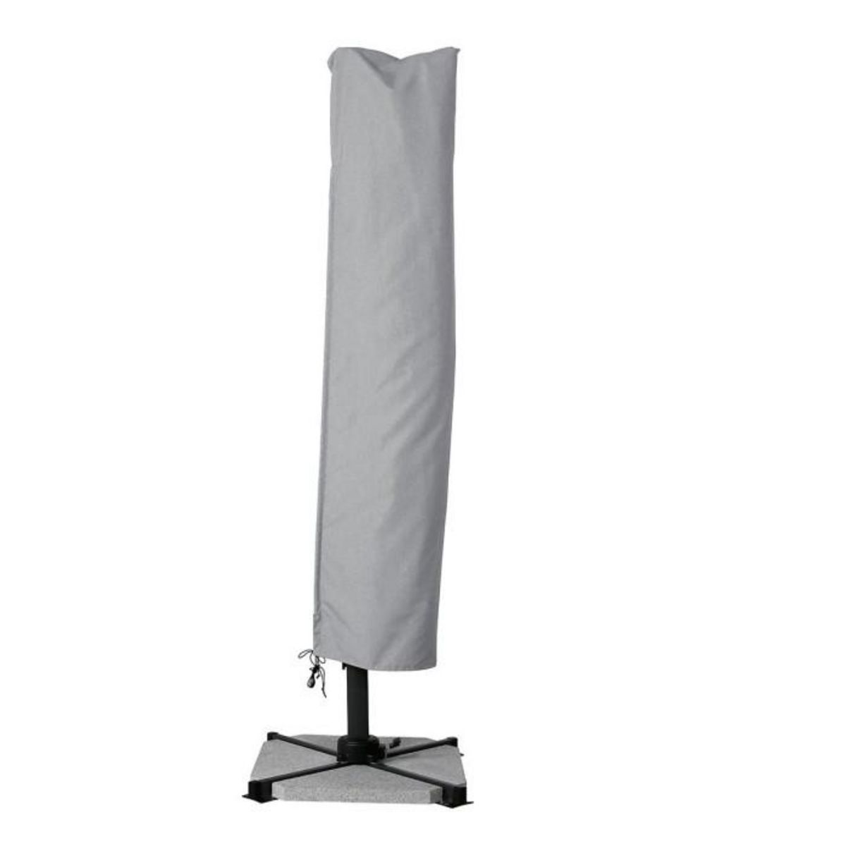 Paris Prix Parasol Déporté Rotatif  Grimaud  300cm Gris Clair