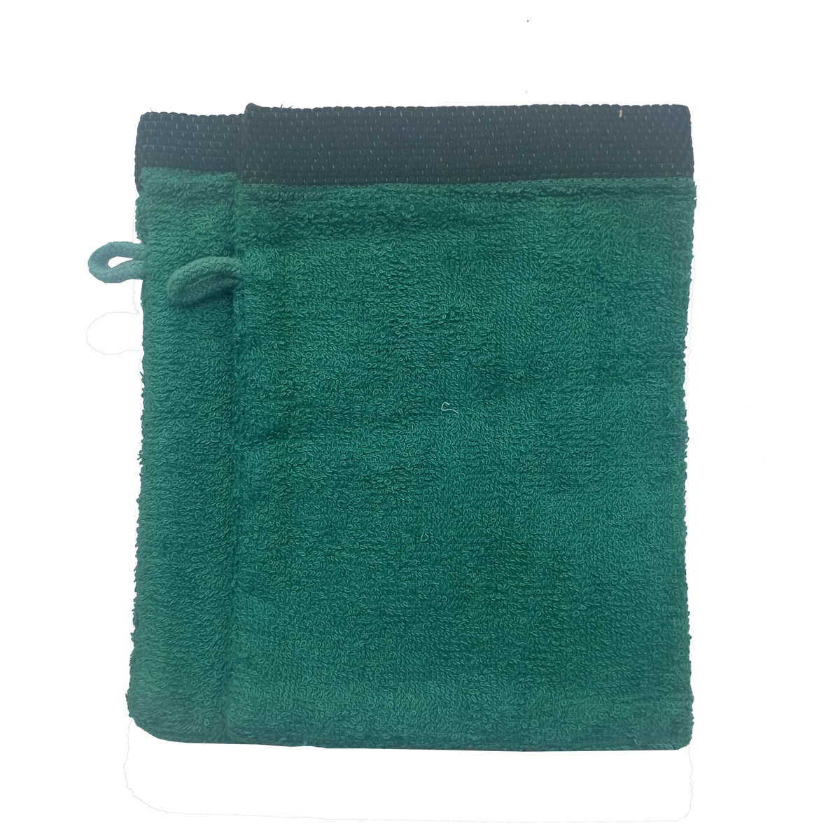 ACTUEL Lot de 2 gants de toilette uni en  coton 450GSM