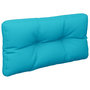 Voir la diapositive 4 : VIDAXL Coussins de palette lot de 2 turquoise tissu