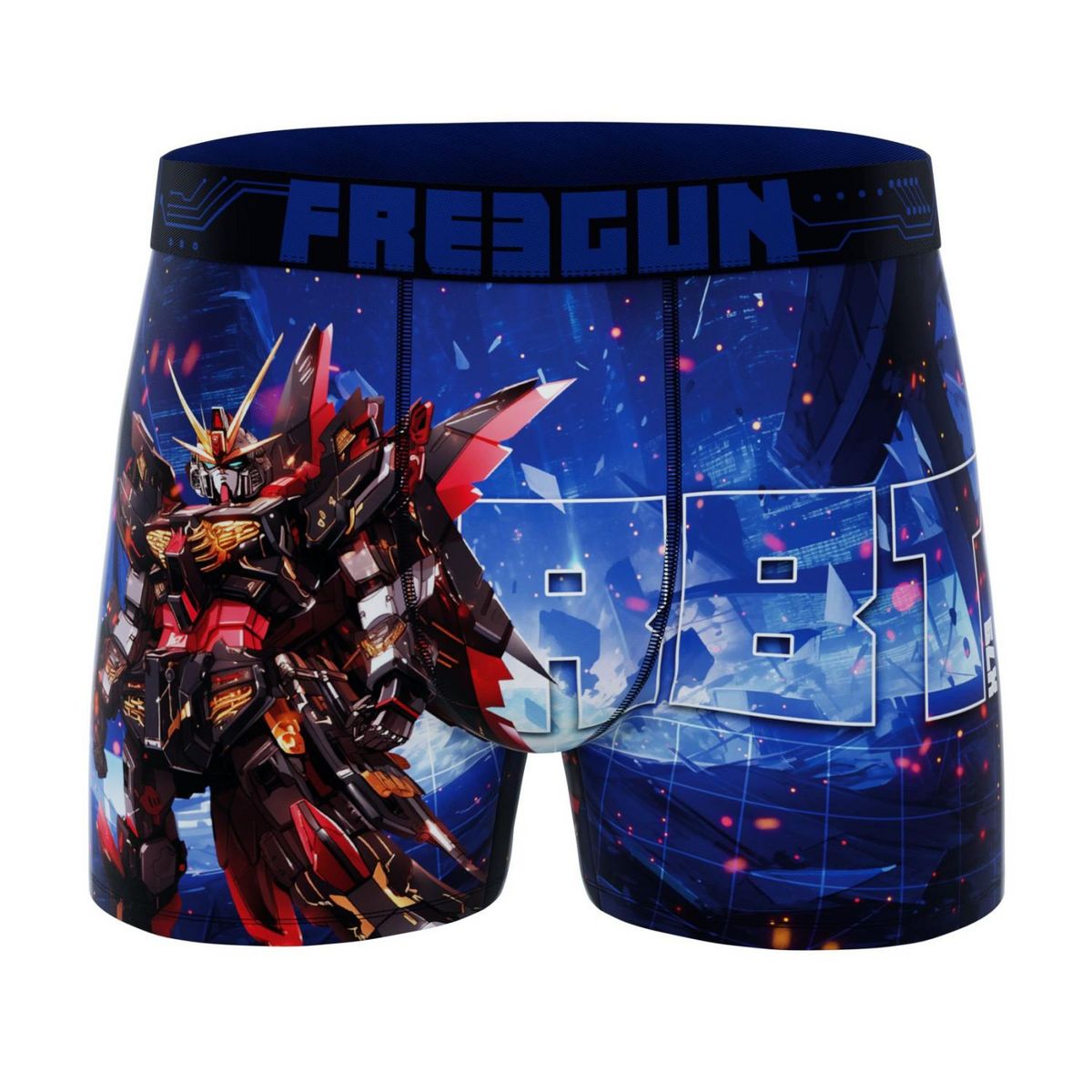 FREEGUN Lot de 4 boxers homme Heroes Power