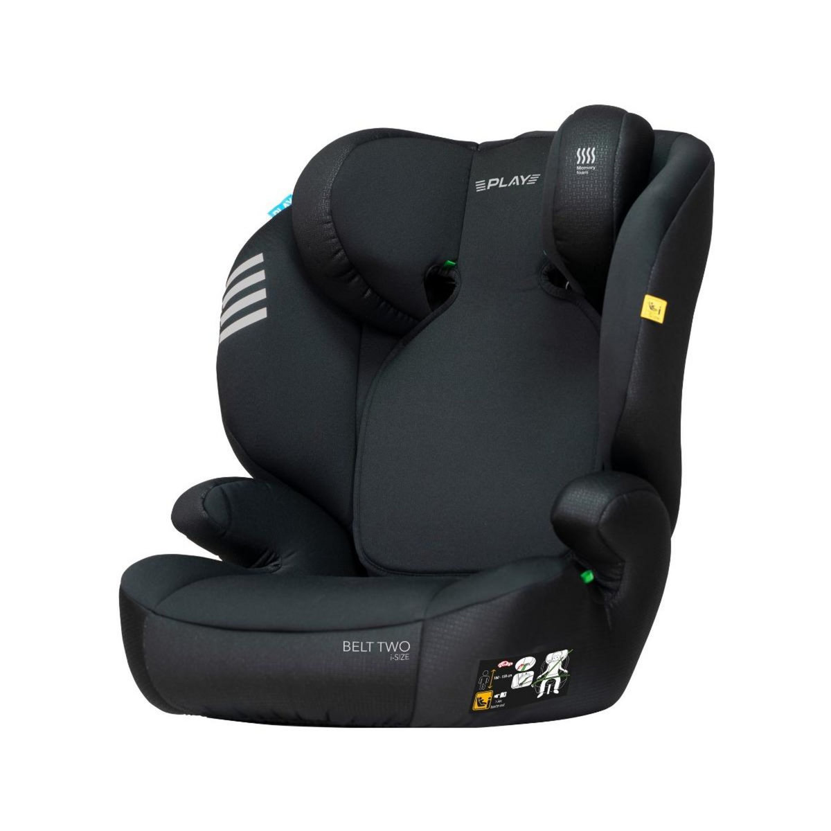 CASUALPLAY Play Belt Two I Size Black Wings