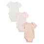 Voir la diapositive 1 : Petit Béguin Lot de 3 bodies bébé manches courtes Louison