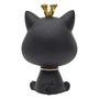 Voir la diapositive 2 : Paris Prix Vide-Poche Statue  Chat  25cm Noir