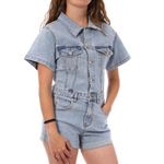 MONDAY PREMIUM Combishort  Clair Femme  onday Premium. Coloris disponibles : Bleu