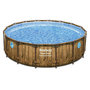 Voir la diapositive 3 : BESTWAY Piscine tubulaire Power Steel SwimVista avec hublots ronde 4,88 x 1,22 m - Bestway