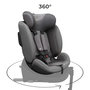 Voir la diapositive 2 : KINDERKRAFT Siège auto isofix enfant réglable