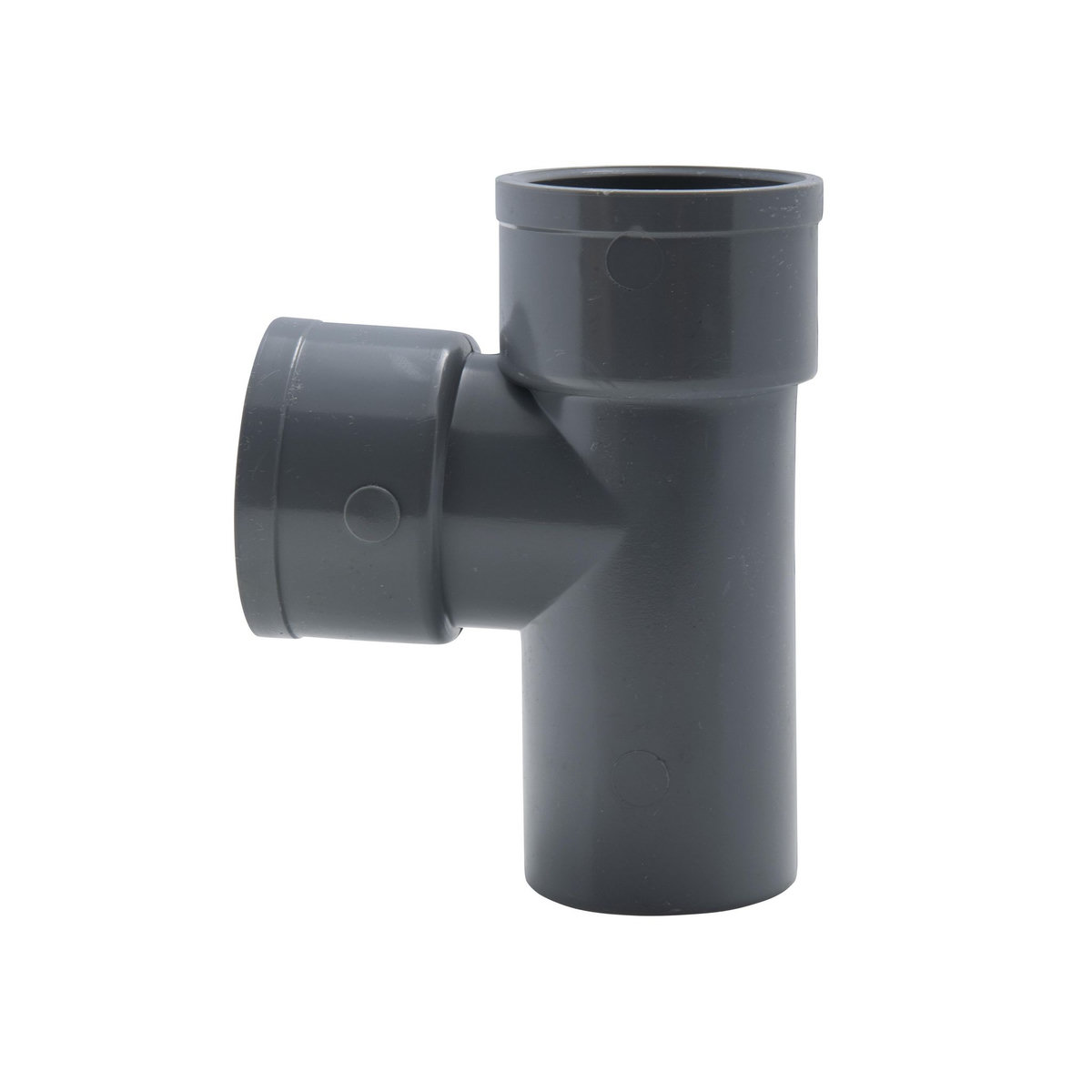 Jardibric Raccord en Té mâle-femelle 87°30 ø40mm