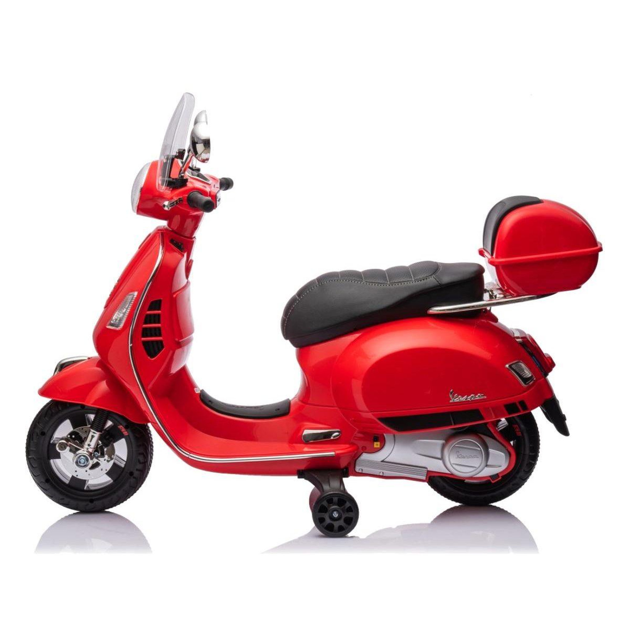 Voir la diapositive 2 : MILLY MALLY Voiture electrique vespa gts super rouge