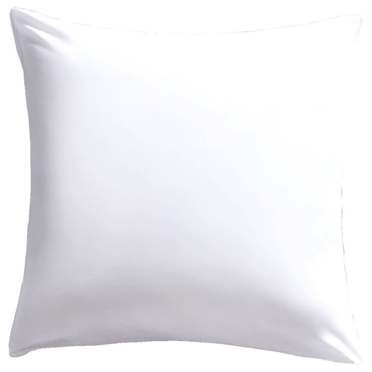 Taie d'oreiller unie en microfibre 