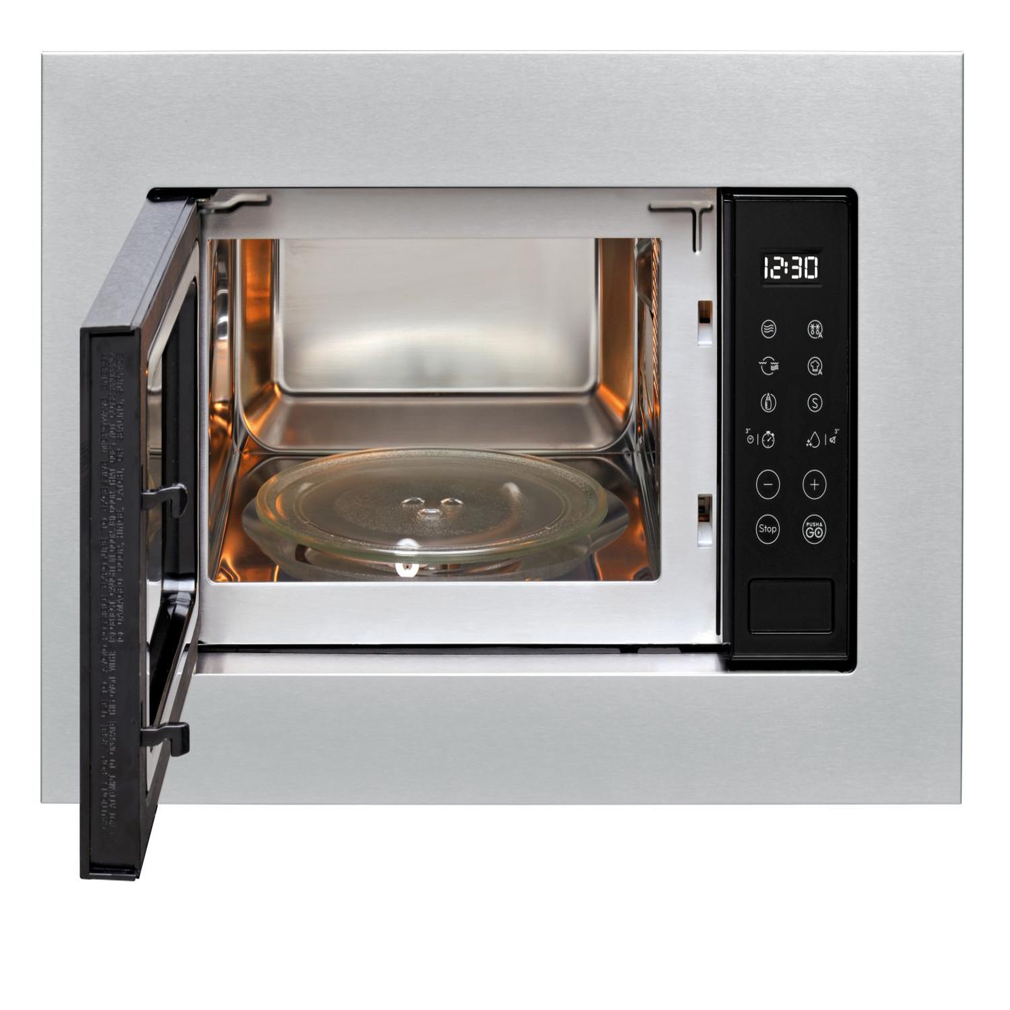 Voir la diapositive 3 : Indesit Indesit MWI 120 GX.1 Acier inoxydable Micro-ondes grill Intégré 20 L 800 W