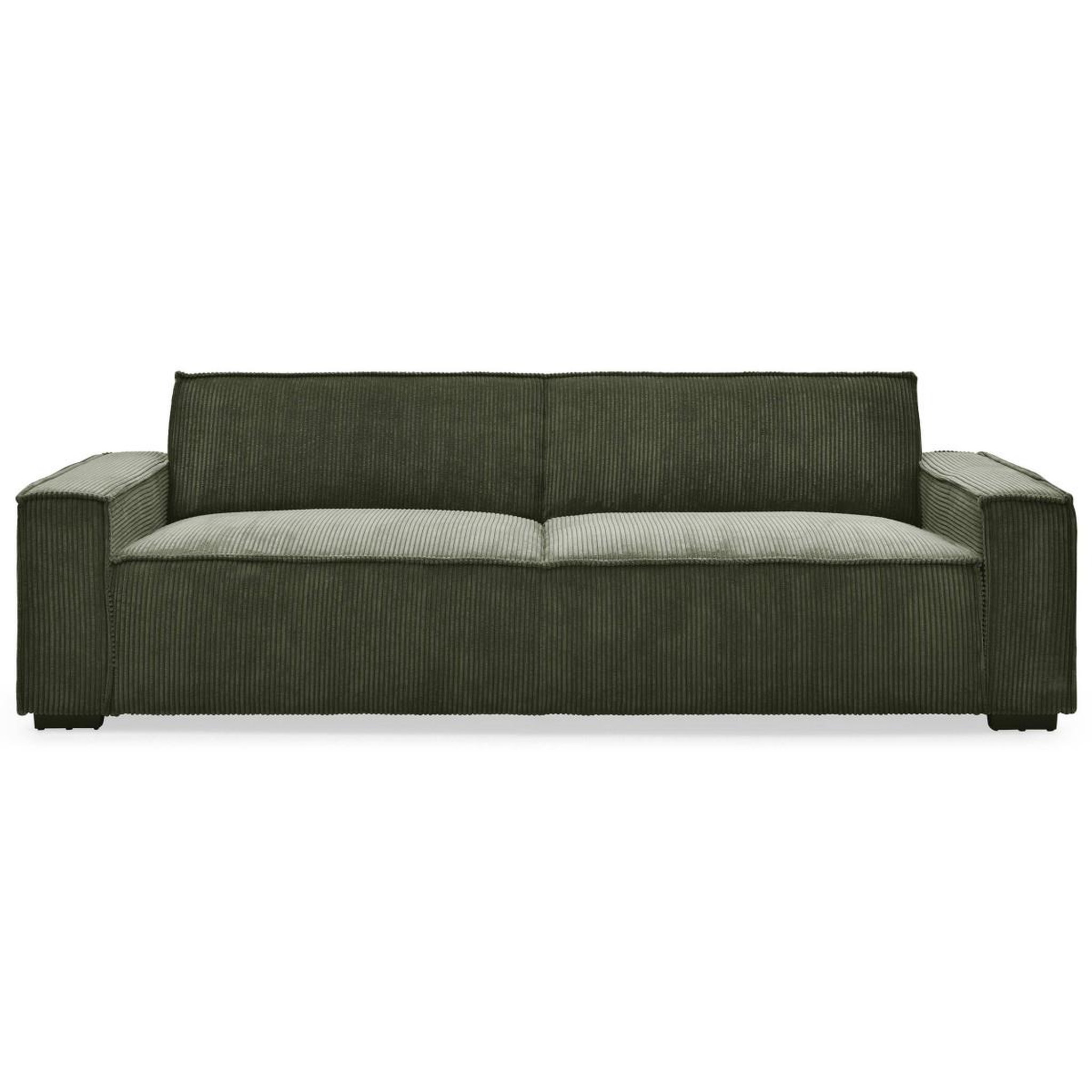 Voir la diapositive 2 : Paris Prix Canapé convertible 3 places velours  dudley  230cm vert