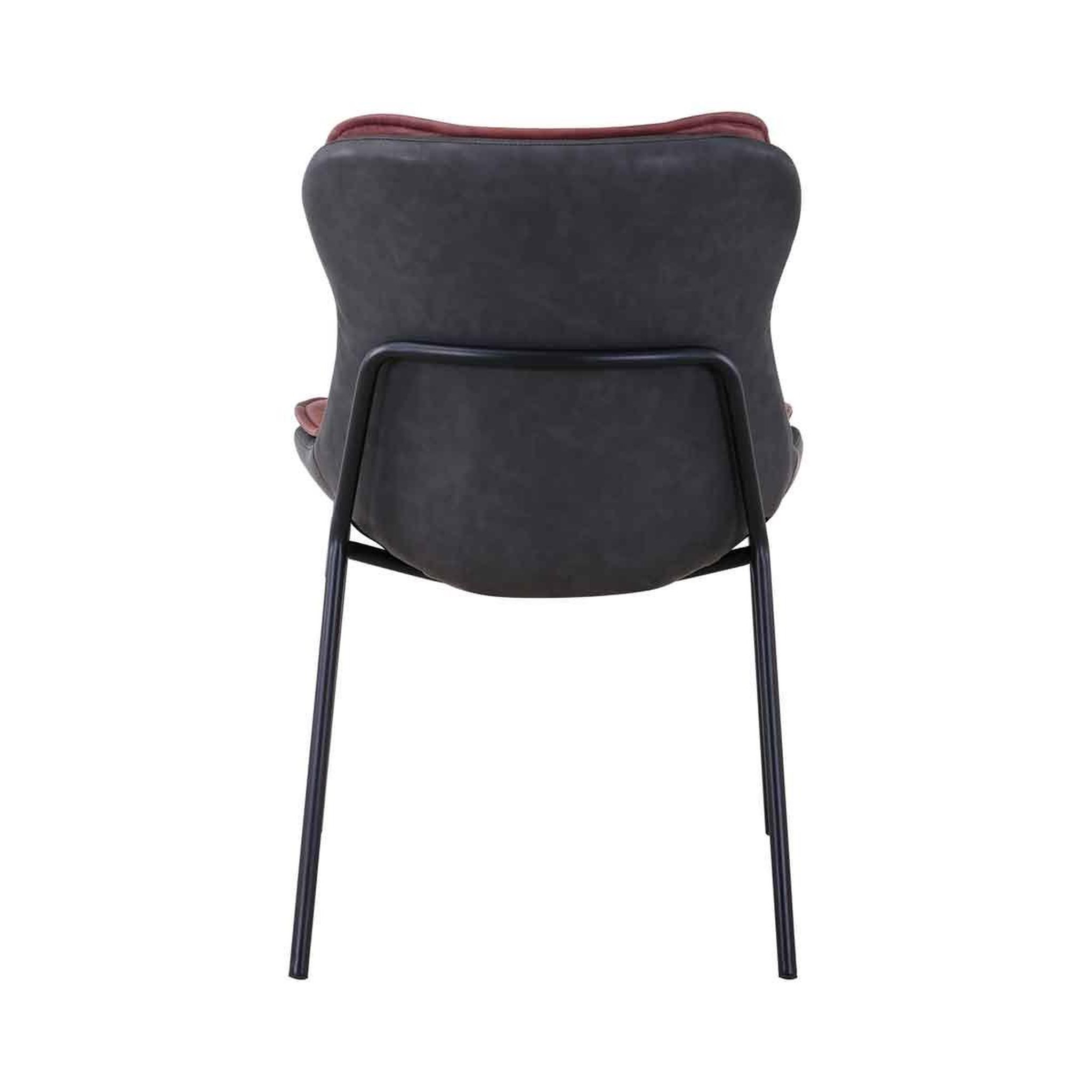 Voir la diapositive 4 : Paris Prix Chaise design  brady  84cm marron & gris