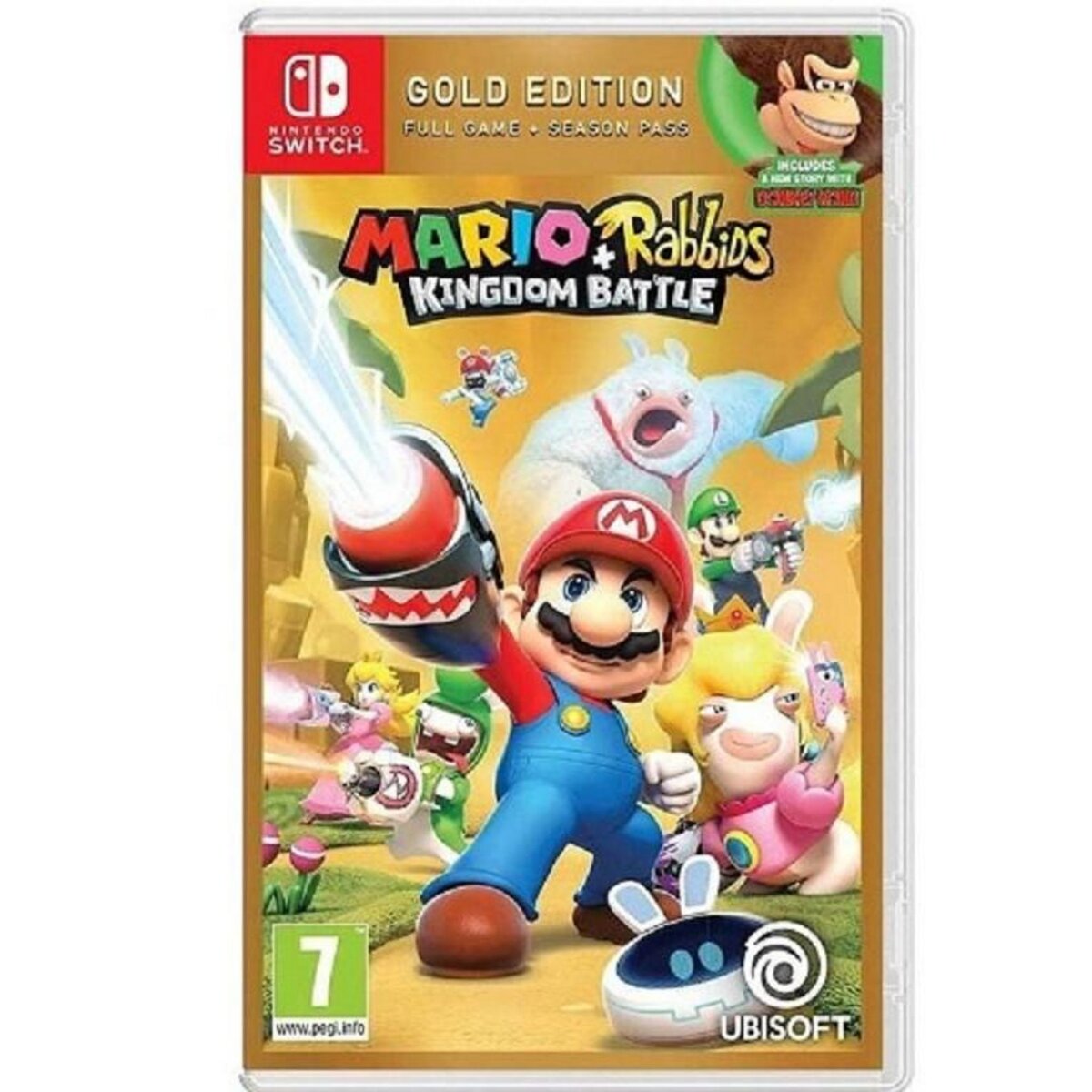 UBISOFT Mario et The Lapins Cretins Kingdom Battle Gold Edition UK SWITCH