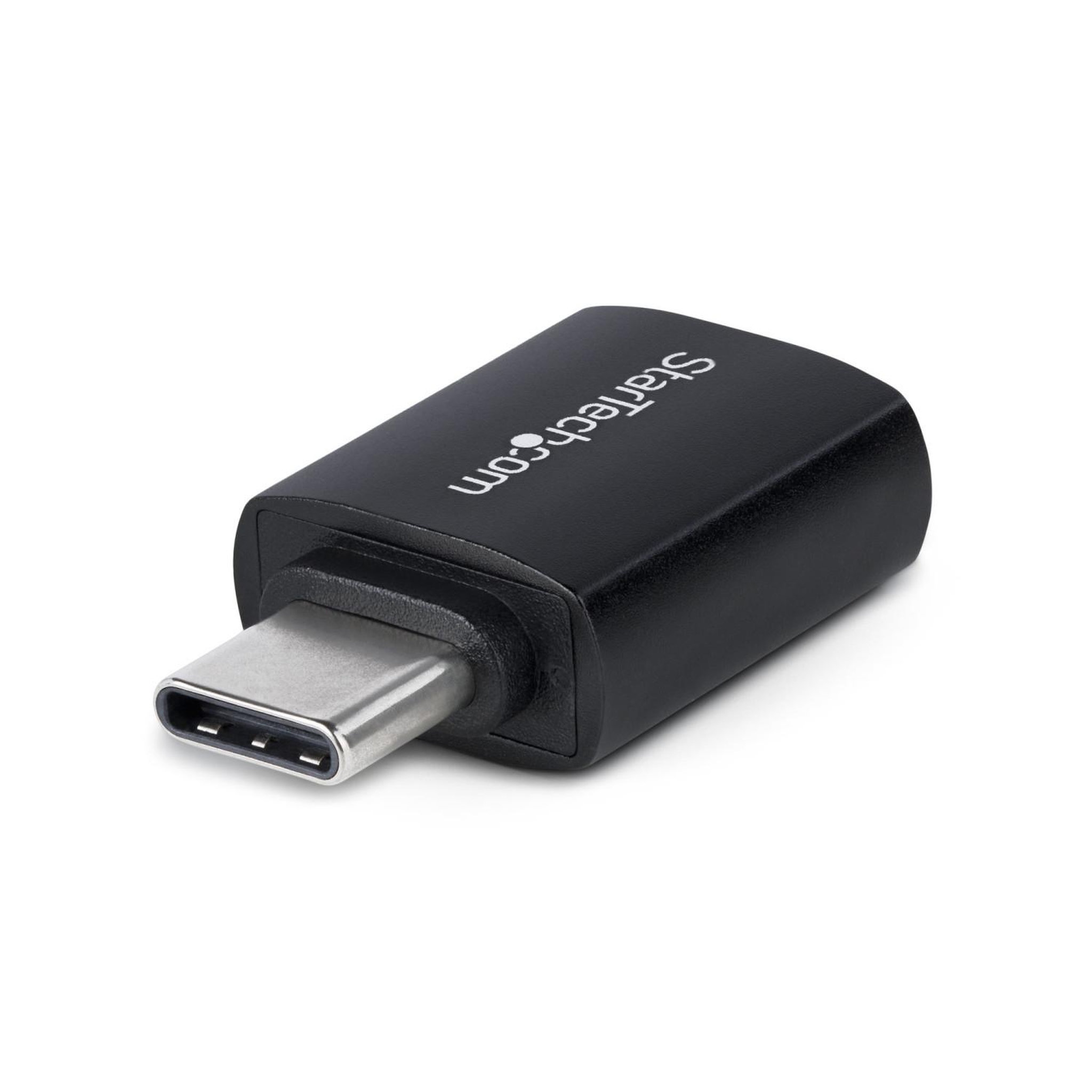 Voir la diapositive 3 : Startech Startech.com adaptateur usb-c vers usb-a, usb 5gbps, 3a, convertisseur usb-c mâle vers usb-a femelle, boîtier métallique durable - compatible thunderbolt