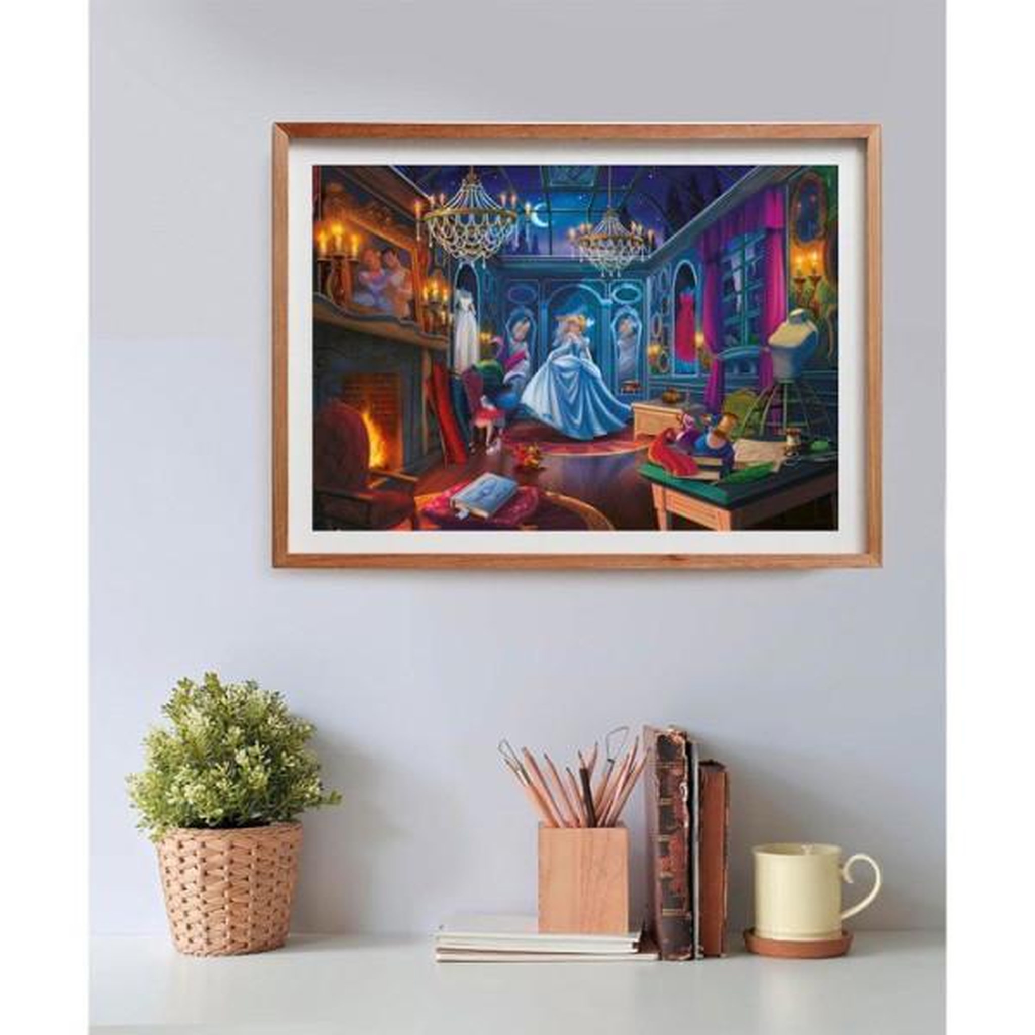 Voir la diapositive 3 : CLEMENTONI Puzzle enfant 500 pièces – Ever After Cinderella – Clementoni