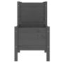 Voir la diapositive 5 : VIDAXL Jardiniere Gris 245,5x44x75 cm Bois massif de pin