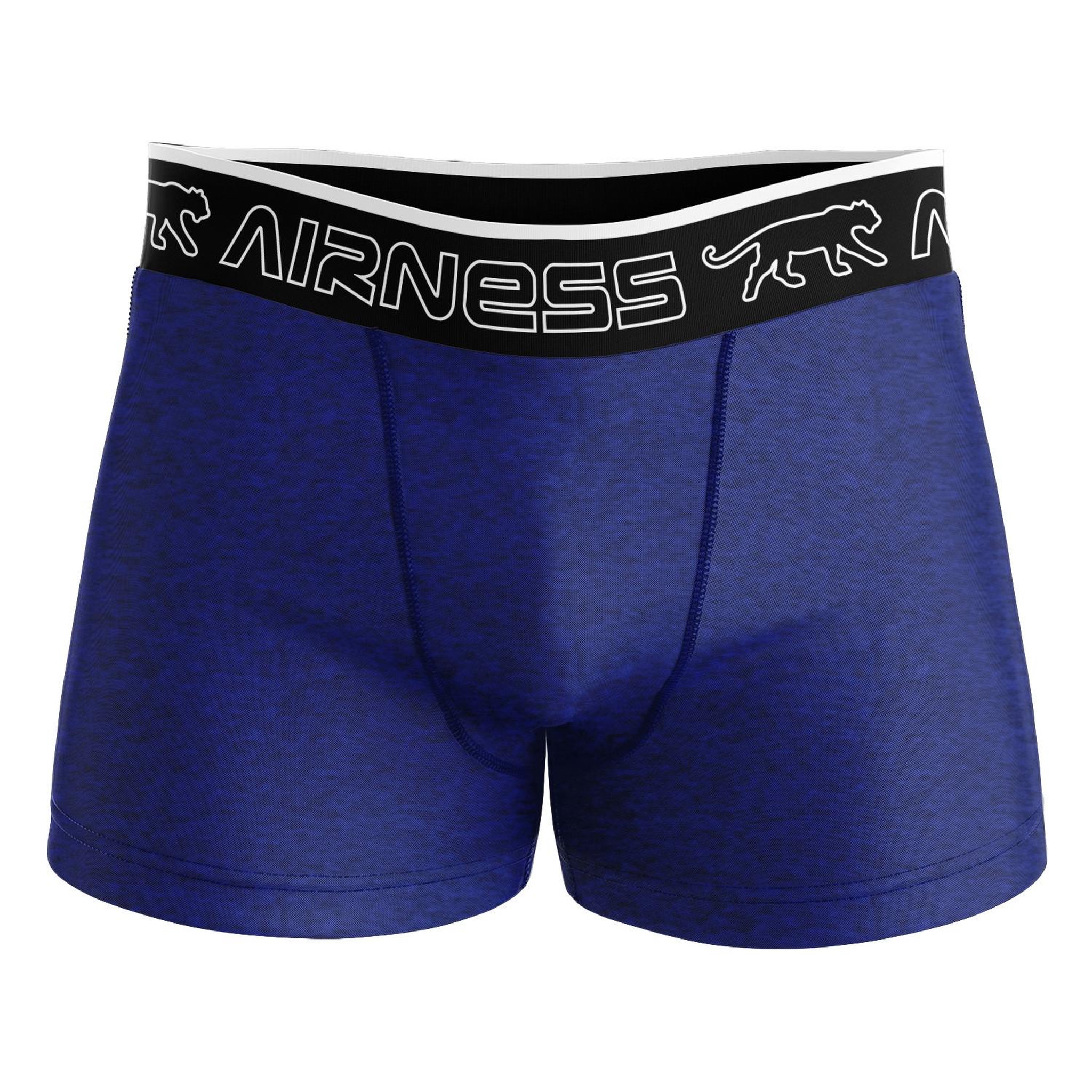 Voir la diapositive 6 : Airness Airness lot de 5 boxers homme en coton colorés starter