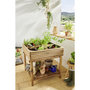 Voir la diapositive 1 : Carré potager sur pieds L80x80xH90cm