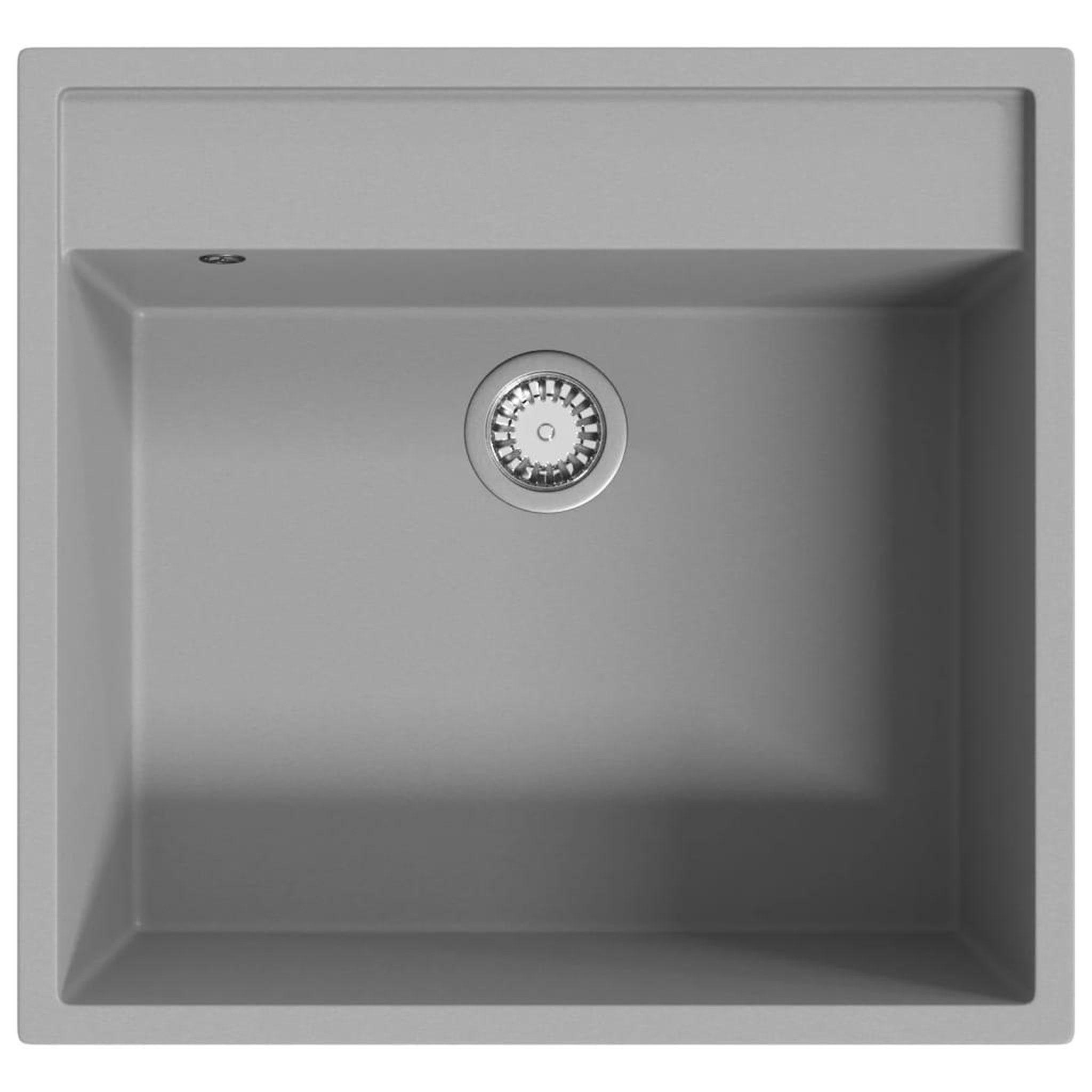 Voir la diapositive 2 : VIDAXL Evier de cuisine avec trou de trop-plein Gris Granit