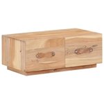 VIDAXL Table basse 90x50x35 cm Bois de recuperation massif