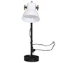 Voir la diapositive 3 : VIDAXL Lampe de bureau 25 W blanc 15x15x55 cm E27
