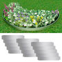 Voir la diapositive 1 : VIDAXL Cloture de pelouse 15 pcs Acier galvanise 100x20 cm