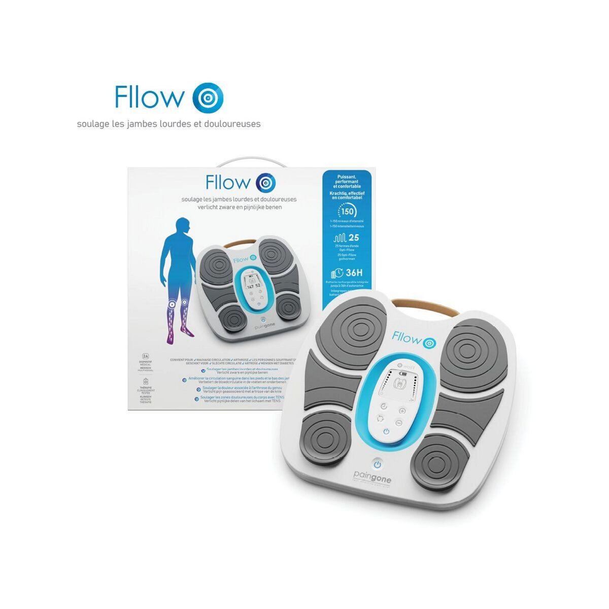 PAINGONE Stimulateur circulatoire Fllow