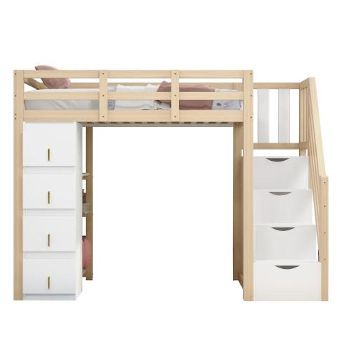 MERAX Lit mezzanine enfant