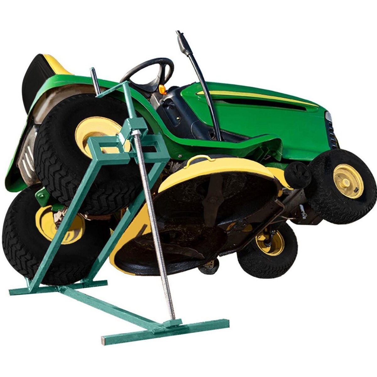 ID MARKET Cric lève tracteur tondeuse 400 KG