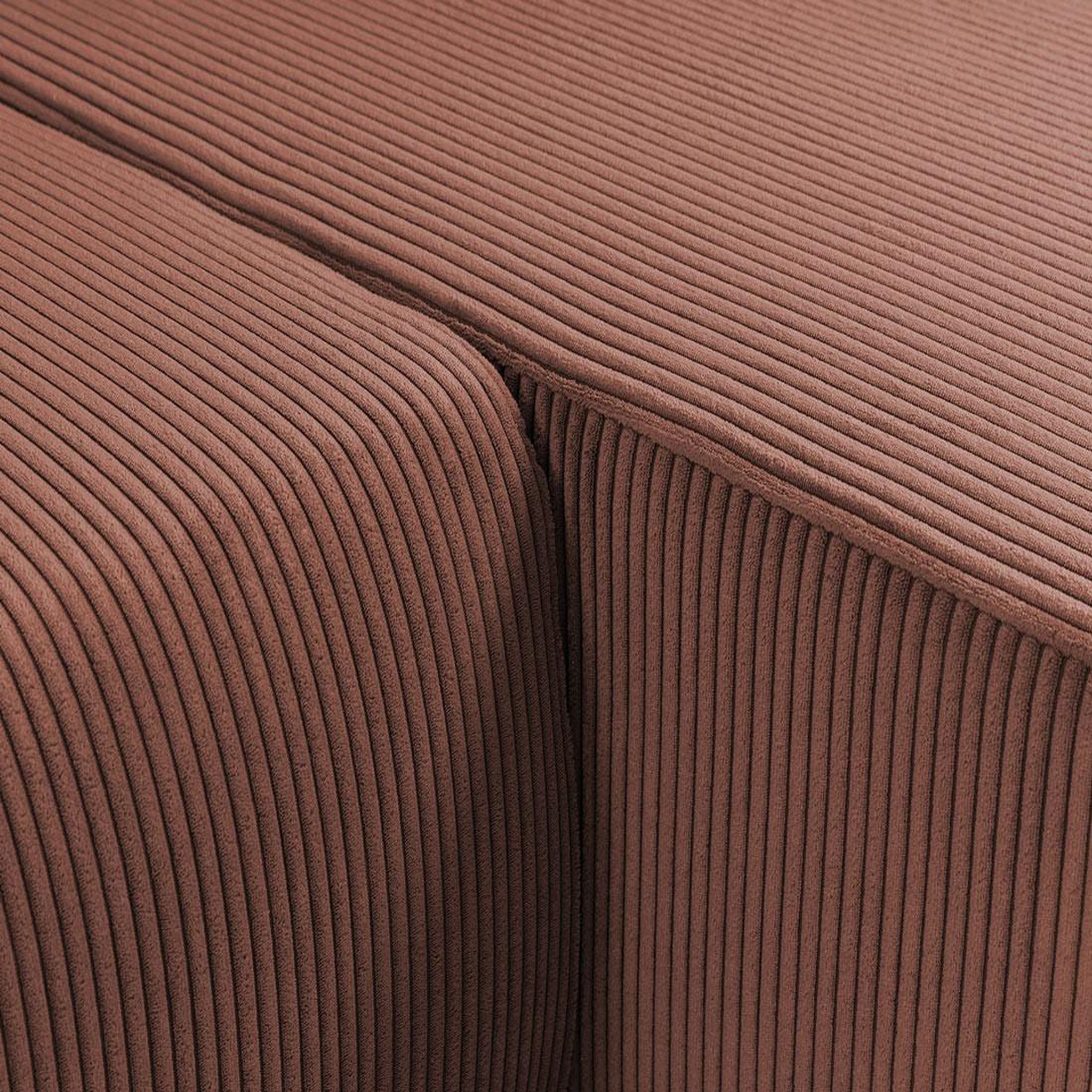 Voir la diapositive 5 : BEST MOBILIER Artemisa - canapé panoramique en u - 7 places - convertible avec coffre - en velours côtelé