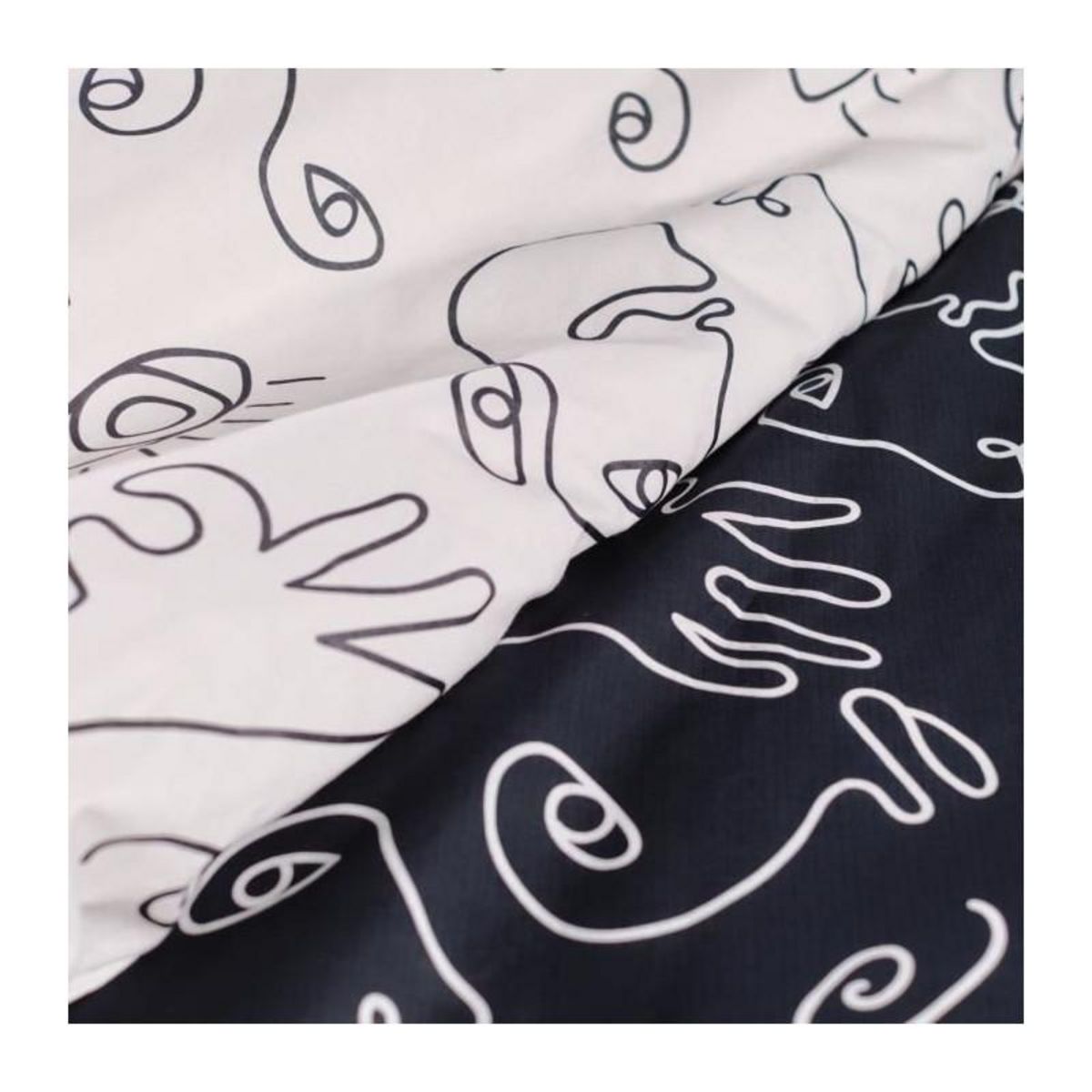 Today Parure de lit - TODAY - Sunshine - 121238 - 2 personnes - 260x240cm - Coton - Imprimé 13.53