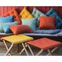 Voir la diapositive 2 : Jardin Privé Coussin assise de jardin 460x460 minéral COLORS