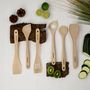 Voir la diapositive 5 : Fackelmann Cuillère de cuisine à risotto en bois FSC Fackelmann