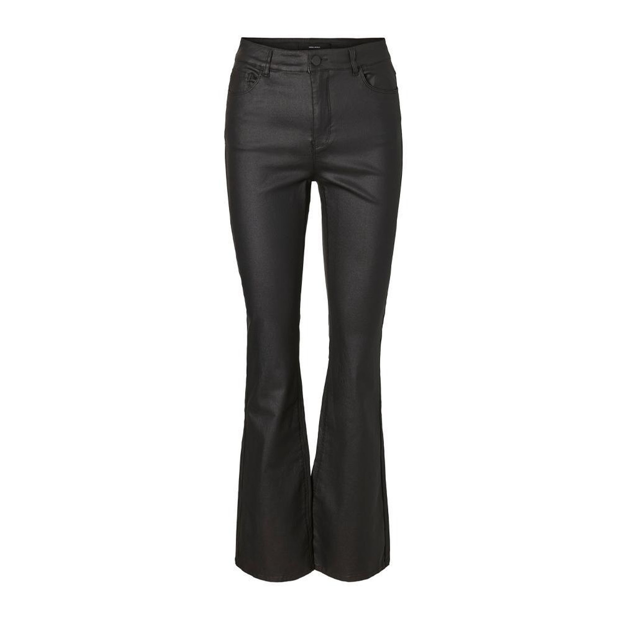 Vero Moda Pantalon Simili  Femme Vero Moda Curve Siga Hr. Coloris disponibles : Noir