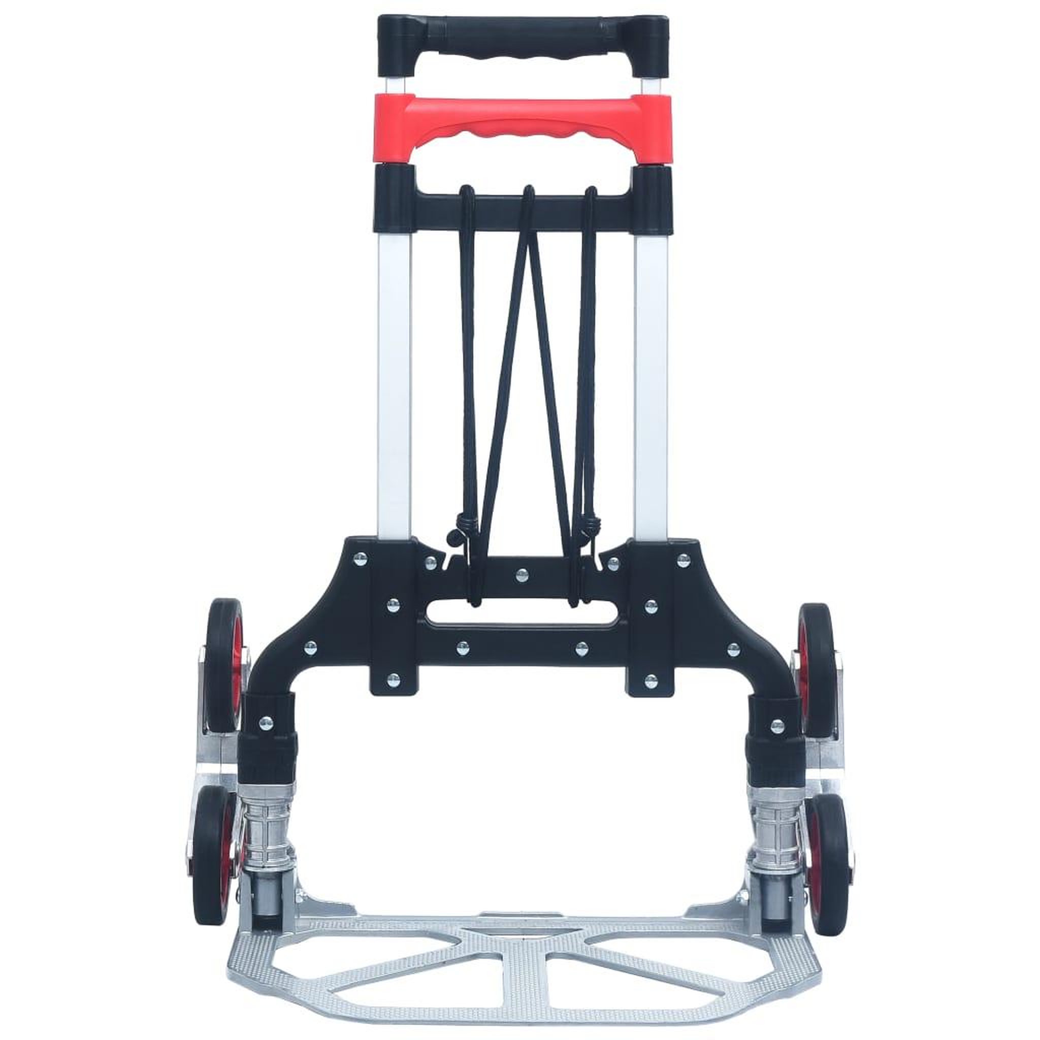 Voir la diapositive 3 : VIDAXL Chariot d'escalier pliable 70 kg aluminium argente