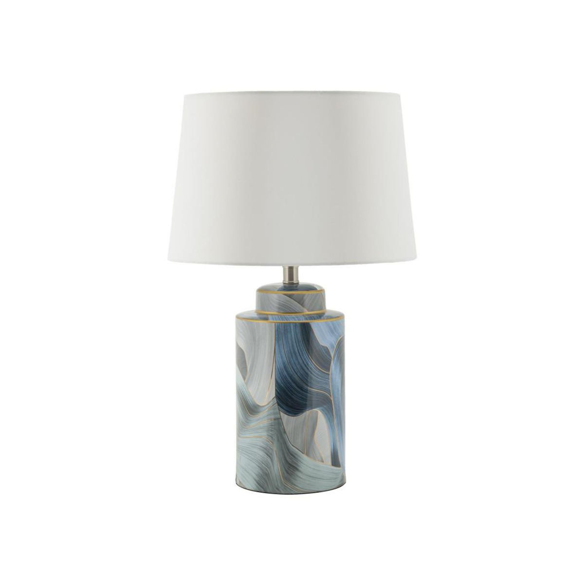 Paris Prix Lampe à Poser en Céramique  Elegant  64cm Bleu