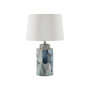 Voir la diapositive 1 : Paris Prix Lampe à Poser en Céramique  Elegant  64cm Bleu