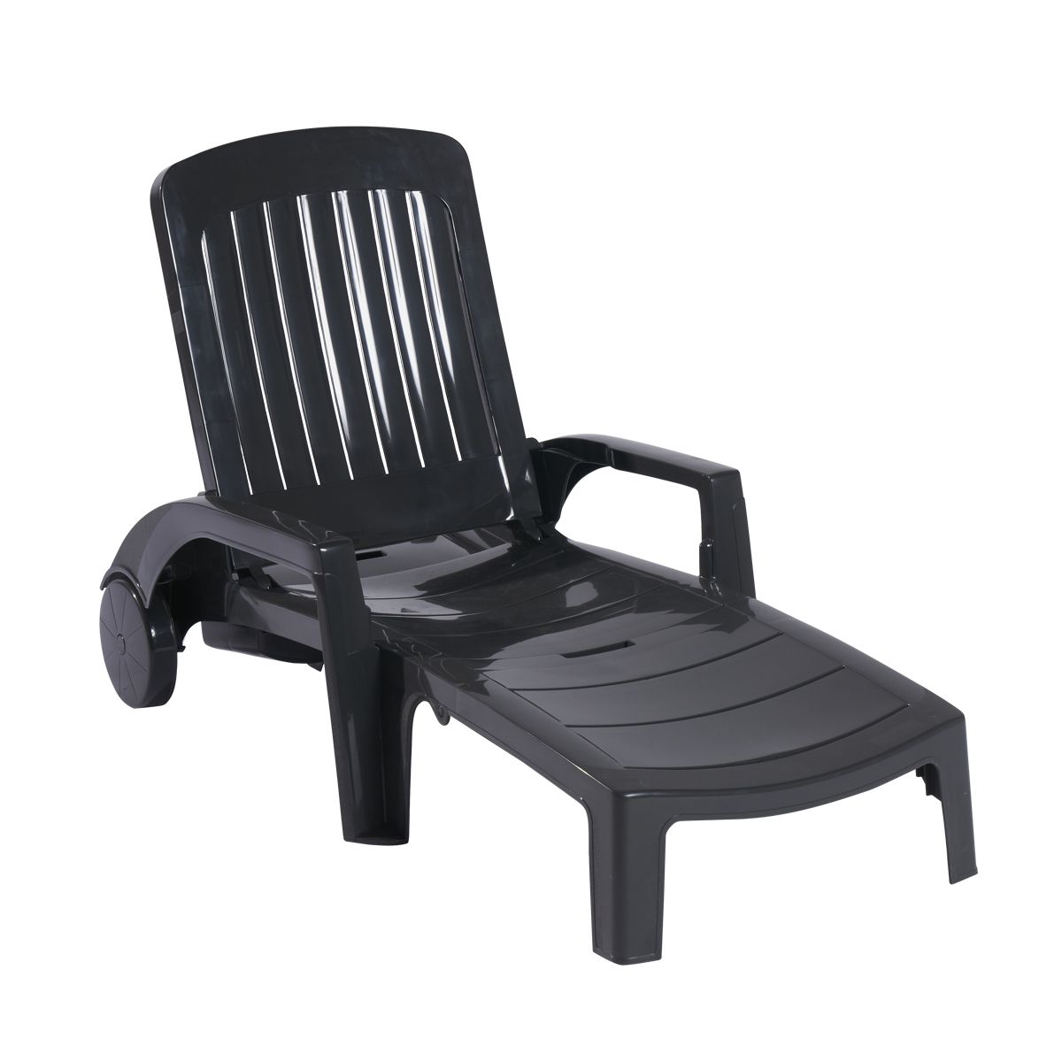 GROSFILLEX Lot de 2 bains de soleil MIAMI