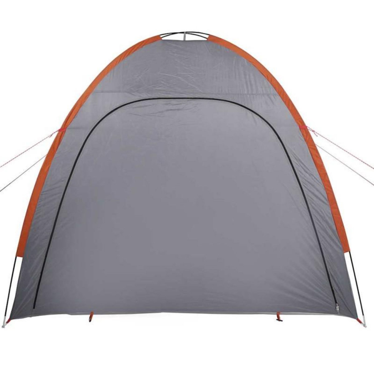 VIDAXL Tente de rangement gris et orange imperméable
