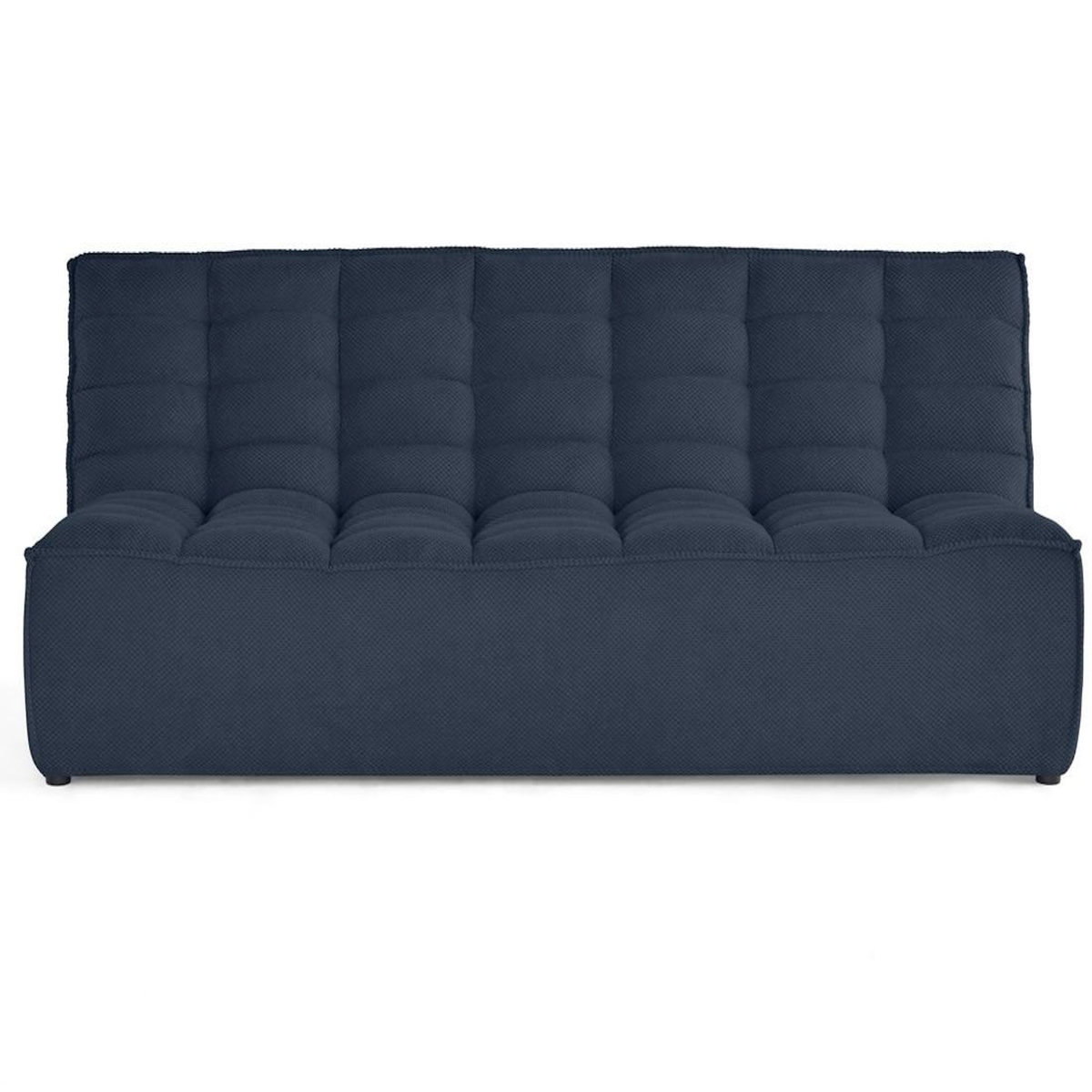 LISA DESIGN Ellie - canapé 3 places en velours texturé