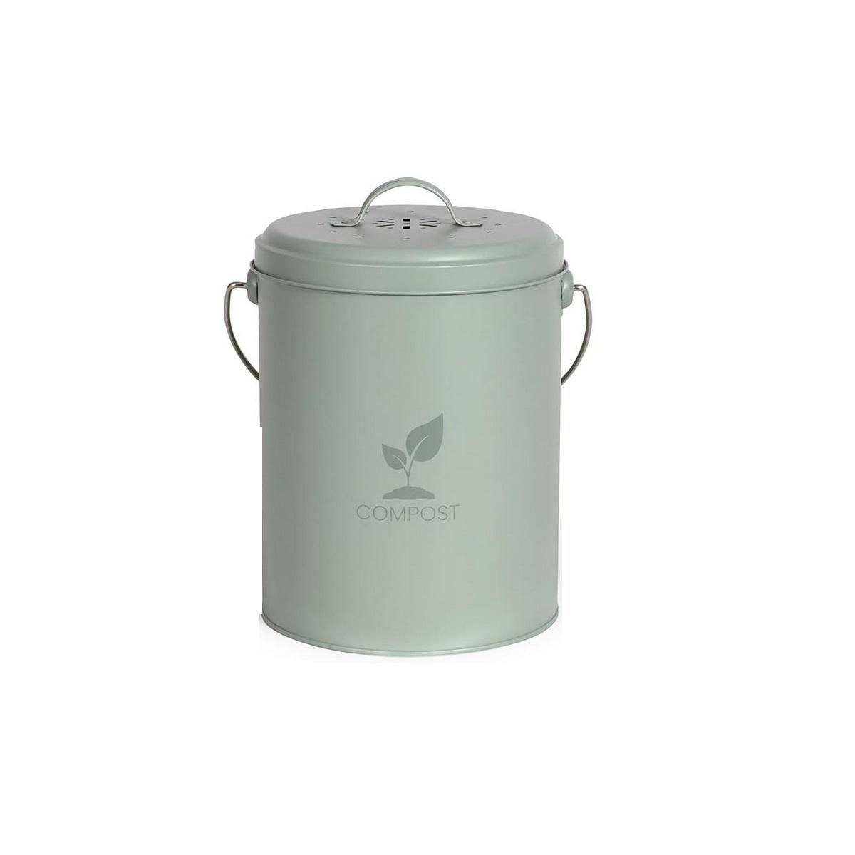 LIVOO Seau à compost de cuisine 6l vert - MES154V