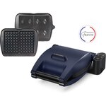 LAGRANGE Gaufrier, gaufrette premium gaufres bleu abysse
