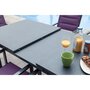 ELIXIR Table extensible MALAGA 160/210x90cm