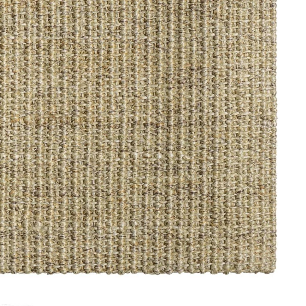 VIDAXL Tapis Sisal naturel 66x350 cm Vert
