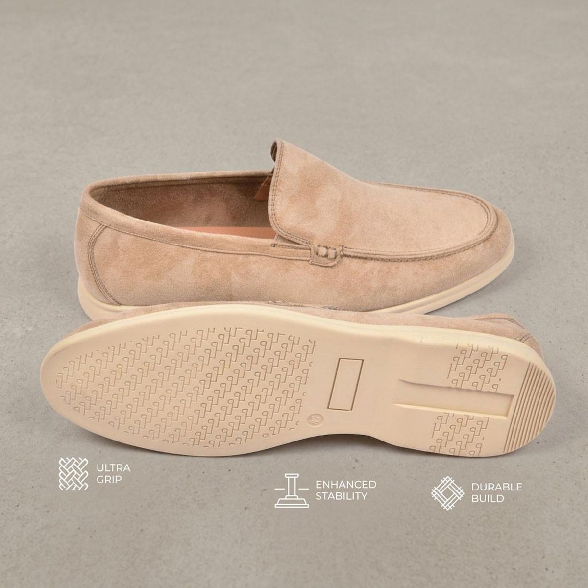 OZABI OZABI Mocassins Homme Premium Suédine Confort Slip-On