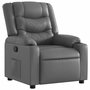Voir la diapositive 2 : VIDAXL Fauteuil inclinable Gris Similicuir
