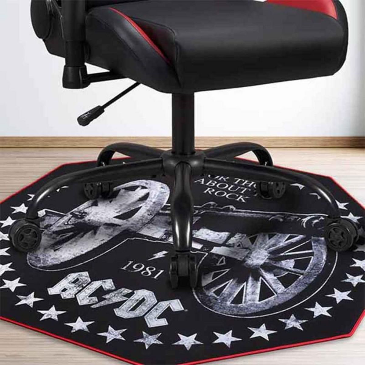 Subsonic Tapis de sol gamer AC/DC