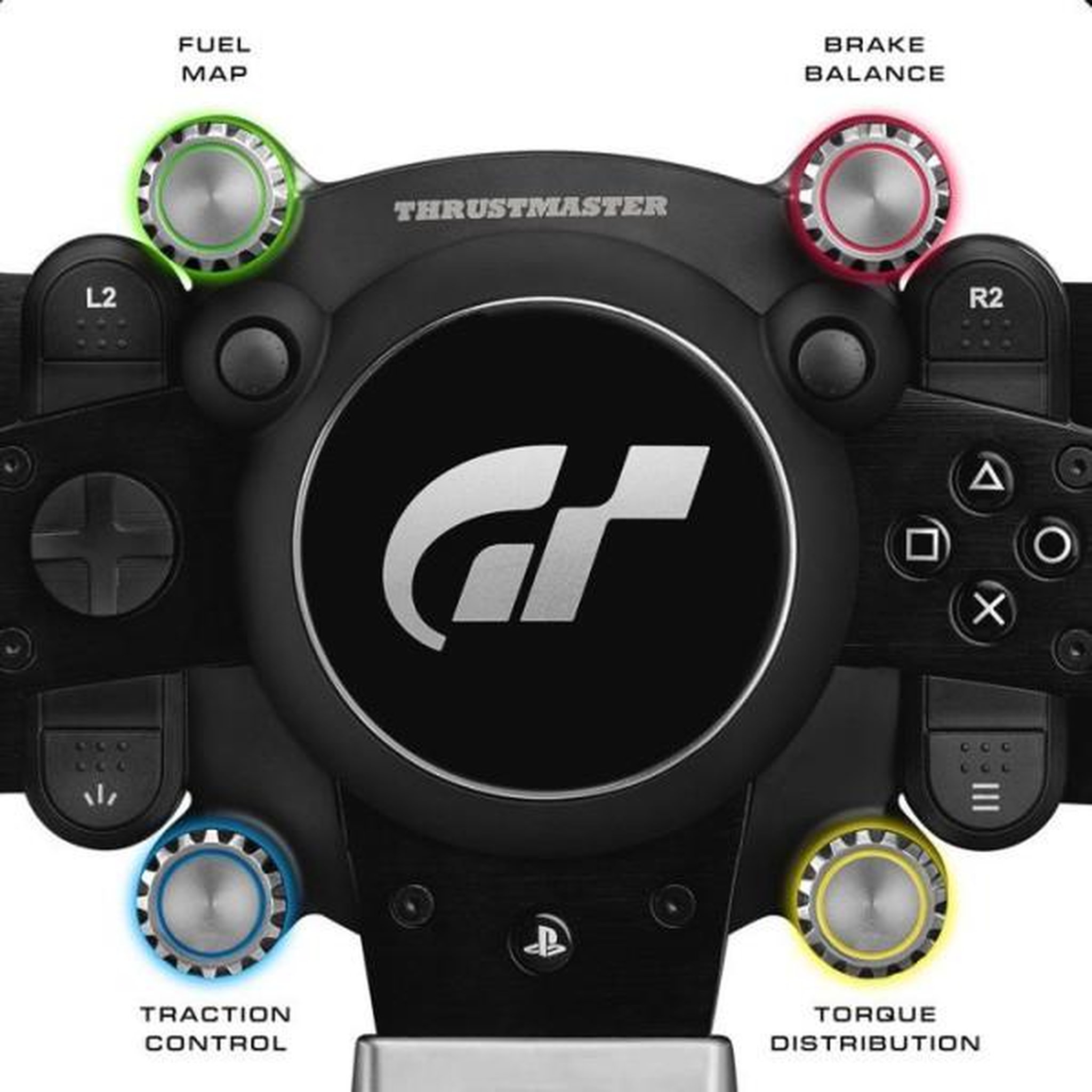Voir la diapositive 4 : Thrustmaster Volant de course - thrustmaster - gt wheel add-on - compatible avec bases thrustmaster - noir