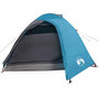 Voir la diapositive 5 : VIDAXL Tente de camping a dome 4 personnes bleu impermeable